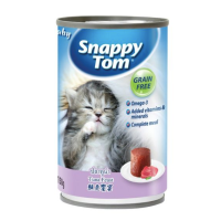 Snappy Tom Tuna Feast อาหารลูกแมว รสปลาทูน่า ชนิดกระป๋อง