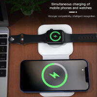 (ร้อน) Magnetic Wireless Charger สำหรับ 14 13 12 Pro Max 65W Fast Charging Dock Station สำหรับ Pro Samsung