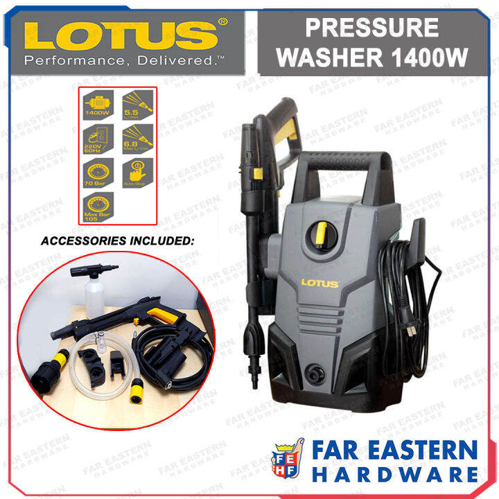 LOTUS Pressure Washer 1400W LTPW1400X / LTPW1400C2X / LTPW140CX LTPW