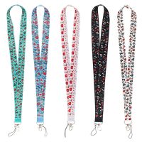 Keychain Cartoon Doctor Lanyard for Keys ID Name Tag Hanging Rope Gifts