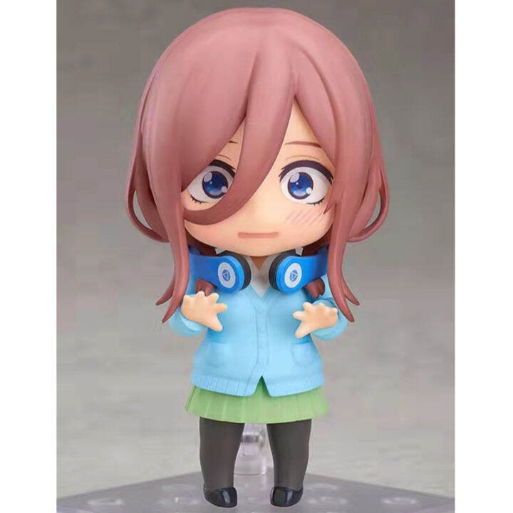 10ซม-อะนิเมะ-quintessential-quintuplets-nakano-miku-figurine-1306-q-รุ่น-action-figure-ของเล่นสะสม