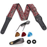 Myrac Wyld E T Store 1 Bộ Dây Đeo Đàn Guitar Bộ Phong Cách Dân Tộc Thêu