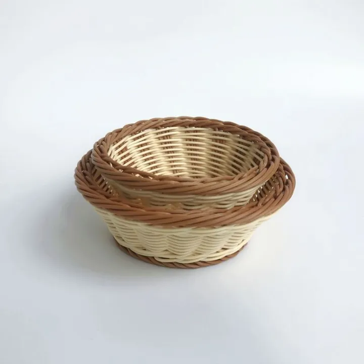Braided fruit tray, fried rattan, woven fruit tray, fruit basket