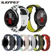 □□ Wrist Strap 22mm Sports Silicone bands for Xiaomi Huami Amazfit PACE Lite Youth Smart Watch Replacement sport Band Smartwatch