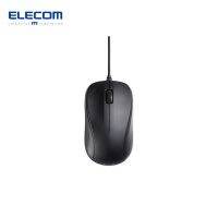 เมาส์แบบเลเซอร์แบบ ELECOM/USB/3ปุ่ม/เป็นไปตามข้อกำหนดสีดำ/ROHS