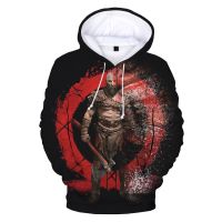 Sudadera con capucha con estampado 3D de God Of War para hombre y mujer, suéter informal con personalidad de talla grande, otoño e invierno, novedad