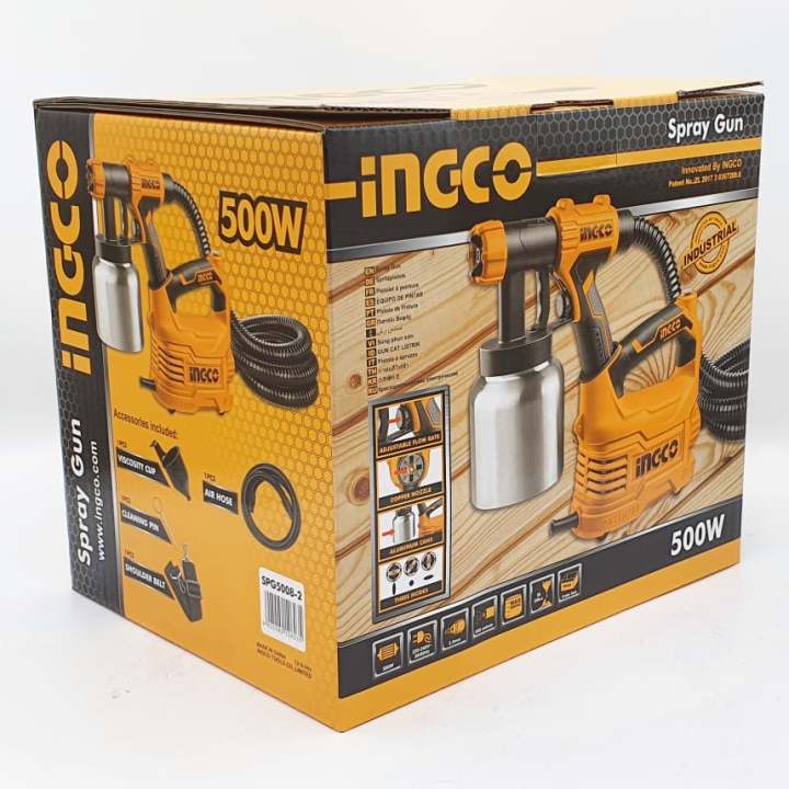 ingco-กาพ่นสีไฟฟ้า-550w-รุ่น-spg5008-2-กระป๋องอลูมิเนียม-รุ่นงานหนัก-paint-sprayer-หัวฉีดปรับได้-3-แบบ-กาพ่นสี-เครื่องพ่นสี-พ่นสี