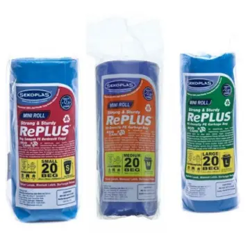 Sekoplas Enviroplus Small Garbage Bags 90pcs/pack