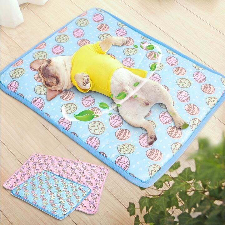 pets-baby-dog-matdogs-cat-pad-cooling-breathable-pet-dog-bed-catpad-washable-pet-cooling-cats-ผ้าห่มสำหรับสัตว์เลี้ยง-sleeping-pads