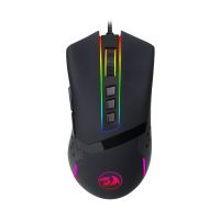 Redragon M712 Wired Gaming Mouse RGB Backlit MMO 9 Button Macro Programmable Computer Mice 10000 DPI For Windows PC Gamer