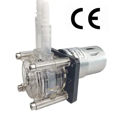 DC 12V/24V large flow peristaltic pump dosing pump anti-corrosion