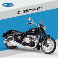 : 》 “{Wellly 1:18 Bmw R18 Cruiser แบบสำเร็จรูปโลหะผสมจำลองรถจักรยานยนต์หนัก