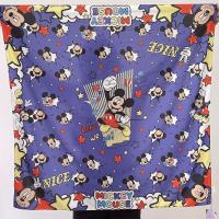 Kiss Me Doll - ผ้าพันคอ/ผ้าคลุมไหล่ Disney Mickey Mouse ลาย UP TO THE STAR ขนาด 100x100 cm.