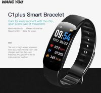 C1 Smart Watches Waterproof Fitness Tracker Realtime Monitoring Multifunctional Sports Bracelet For Android IOS Unisex