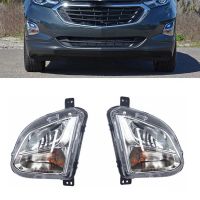 Car Front DRL Fog Light for Chevrolet Equinox 2018-2020 Auto Driving Lamp Daytime Running Light Bumper Lamp