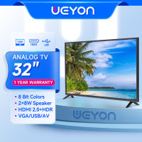 WEYON LED TV 32 นิ้ว ทีวี32นิ้ว ทีวีจอแบน โทรทัศน์ รับประกัน1ปี