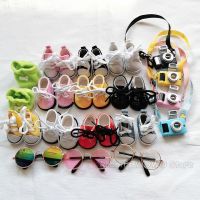 hot【DT】✗﹉☎  Accessories for 20cm Korea Kpop Idol Dolls Canvas Shoes Leather Glasses Fans Collectio