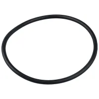 110mm x 5mm Black Rubber Industrial Flexible O Ring Seal Washer