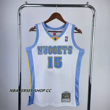 Carmelo Anthony Denver Nuggets 03-04 HWC Swingman Jersey - Light Blue -  Throwback