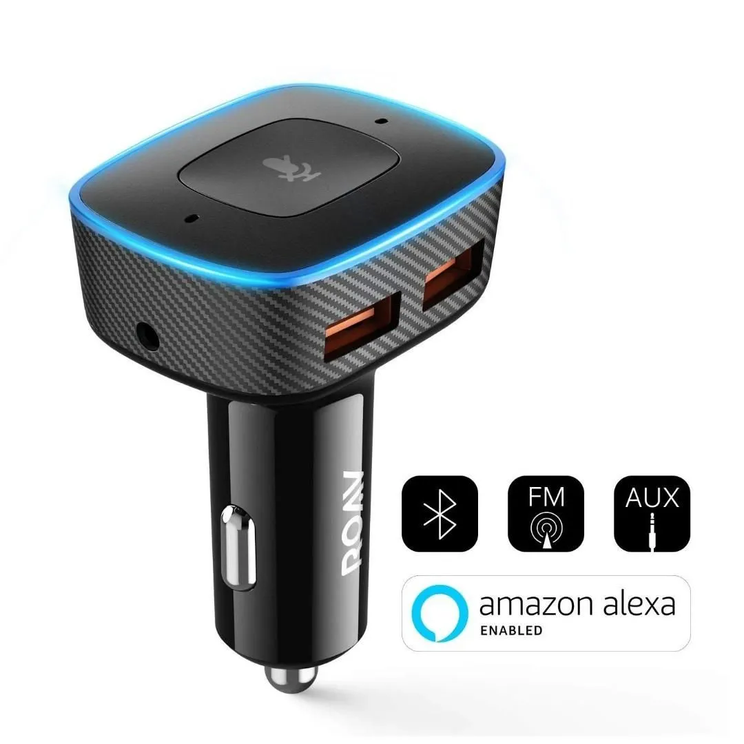 1921] Anker ROAV - Roav Viva Pro, by Anker, Alexa-Enabled 2-Port USB Car  Charger for Navigation, Voice Initiated Calling, and Music Streaming. for  Cars with Bluetooth/CarPlay/Android Auto/Aux-in/FM Reception | Lazada  Singapore