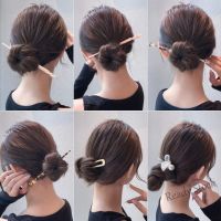 【Ready Stock】 ❉✎ C18 Korean Metal Hair Clasp Hairpin Female Simple and Niche Hairpin Hairpin Headgear Hairpin Hair Accessories