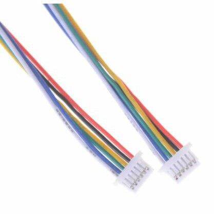 Mini Micro SH 1.0mm 6-Pin JST Double Connector Plug Wires Cables ...