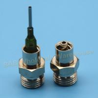 卍﹍▬ Luer locking head adapter screw end G1/8G1/4 M5x1M6x1M8x1M10x1 M12x1 optional for automatic dispensing valve