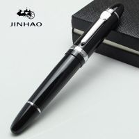 สินค้าขายดี JINHAO ปากกาลูกบอลกลิ้ง159ปากกาลูกลื่นปากกาเครื่องเขียนโรงเรียนคุณภาพสูงอุปกรณ์สำนักงานของขวัญปากกาทันสมัย