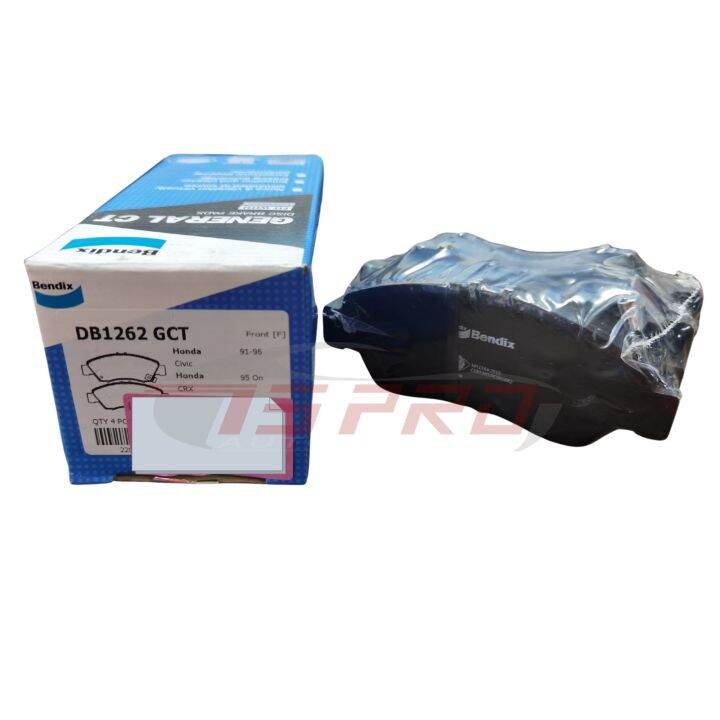 Bendix General CT Front Brake Pad Honda City SEL / Jazz SAA / Civic