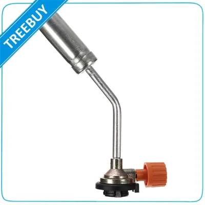 Gas Torch Burner Gas Tank Flame Jet Valve Switch Outdoor Camping Barbecue Heating Welding