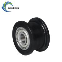 KINGROON 2Pcs KP3S Idler Pulley Bore 4มม. กว้าง6มม. อลูมิเนียมเกียร์ Idler ล้อแบริ่ง3D เครื่องพิมพ์อะไหล่