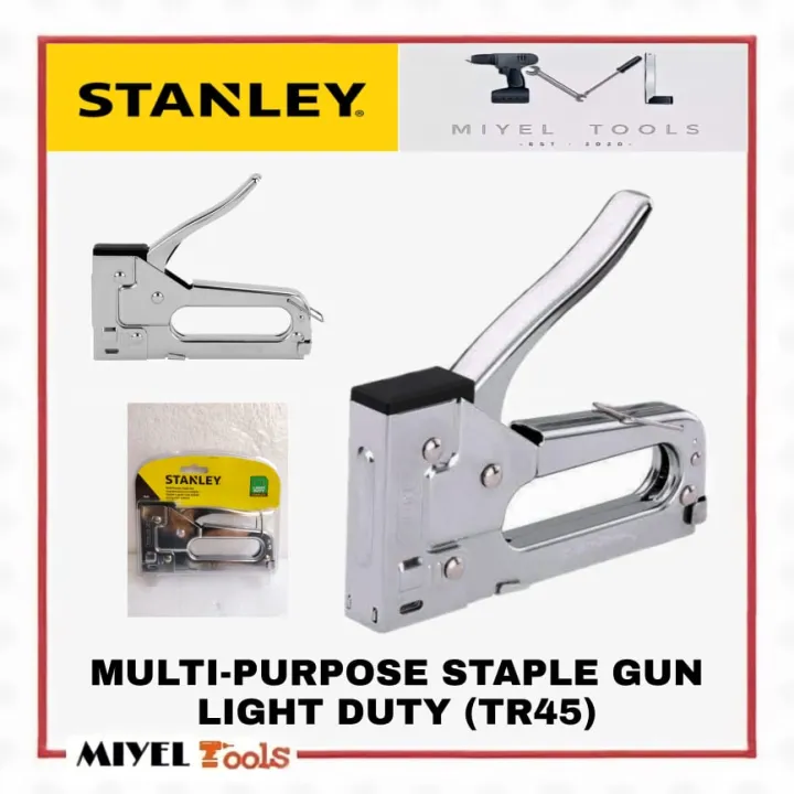 STANLEY MultiPurpose Staple Gun Light Duty (TR45) Lazada PH