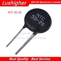 10pcs NTC 5D20 Thermistor Resistor NTC 5D-20 5D20 Thermal Resistor WATTY Electronics