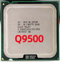 คอมพิวเตอร์ส่วนบุคคล Q9500ตัวประมวลผลรูปสี่เหลี่ยม Core2 6เมตรแคช2.83กิกะเฮิรตซ์1333 MHz FSB LGA775ซีพียูตั้งโต๊ะ