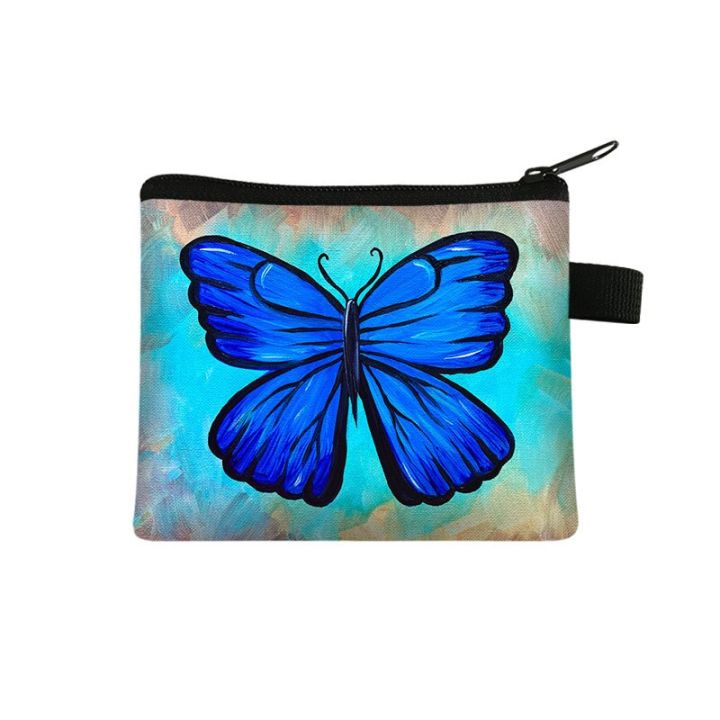 cc-new-butterfly-printed-childrens-zero-wallet-student-portable-card-bag-coin-key-storage-bag-polyester-hand-bag-luxury-purse