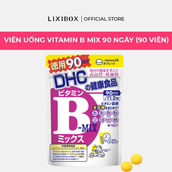 Viên Uống Vitamin B Tổng Hợp DHC Vitamin B Mix 90 Ngày (180 Viên ...