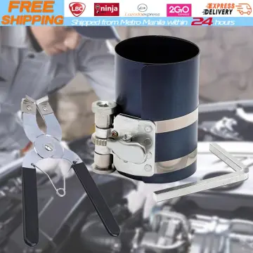 Car Piston Ring Compressor Pliers Expander Installer Remove Tool