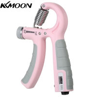 KKmoon Hand Grip Strengthener พร้อมเคาน์เตอร์5-60กก. ปรับความต้านทานการออกกำลังกายมือออกกำลังกายสำหรับกล้ามเนื้ออาคารข้อมือการฝึกอบรม