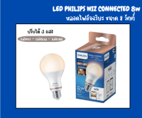 หลอด LED PHILIPS WIZ CONNECTED 8 วัตต์ DAYLIGHT/COOLWHITE/WARMWHITE E27 WIFI BLUETOOTH