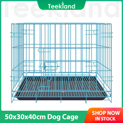 Teekland รั้วกรงลูกสุนัขสำหรับสุนัขเหล็กพับบ้านแบบไม่เคี้ยวรั้วพับได้แท่นฝึกแมว