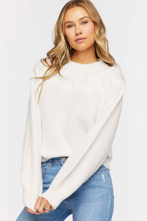 Forever 21 balloon 2025 sleeve sweater