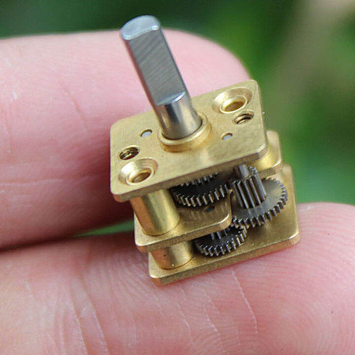 FUYU 5pcs All metal gear reducer N20 reduction gearbox Reduction DIY