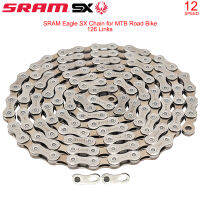 SRAM Eagle SX โซ่สำหรับ MTB จักรยานถนน126ลิงค์พลังงาน12ความเร็ว12วินาทีโซ่จักรยานที่มีการล็อคลิงค์ด่วนขี่จักรยานชิ้นส่วนเดิม