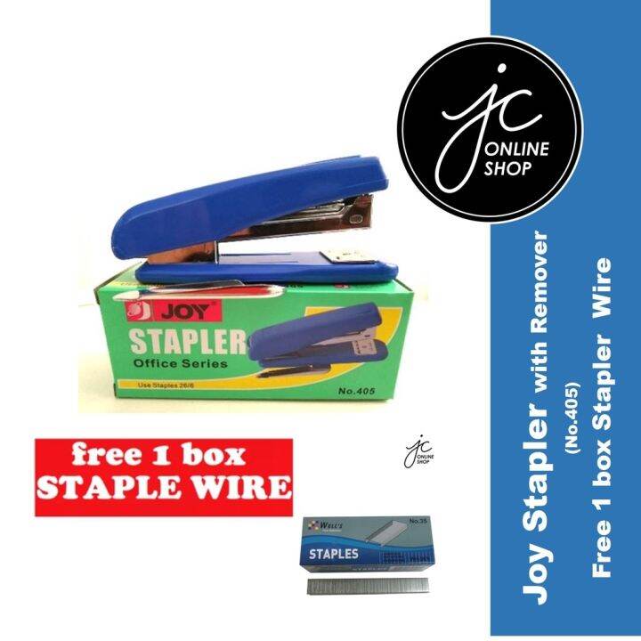 Joy Stapler no.35 with free 1box stapler wire Lazada PH