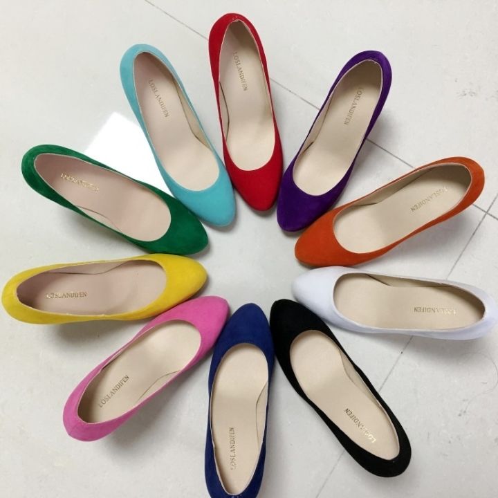 gsger-flock-bombas-plataforma-cl-ssicas-para-mulheres-saltos-altos-trabalho-de-escrit-rio-sapatos-estiletes-senhoras-elegantes-femininos-nu-preto-amarelo-tamanho-grande-e0082