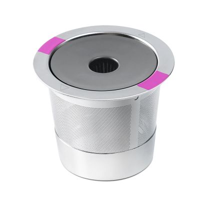 Suitable for Keurig K44 K55 K65 K10PLUS Reusable Coffee Filter Stainless Steel Filter Cup Single Hole K Cup
