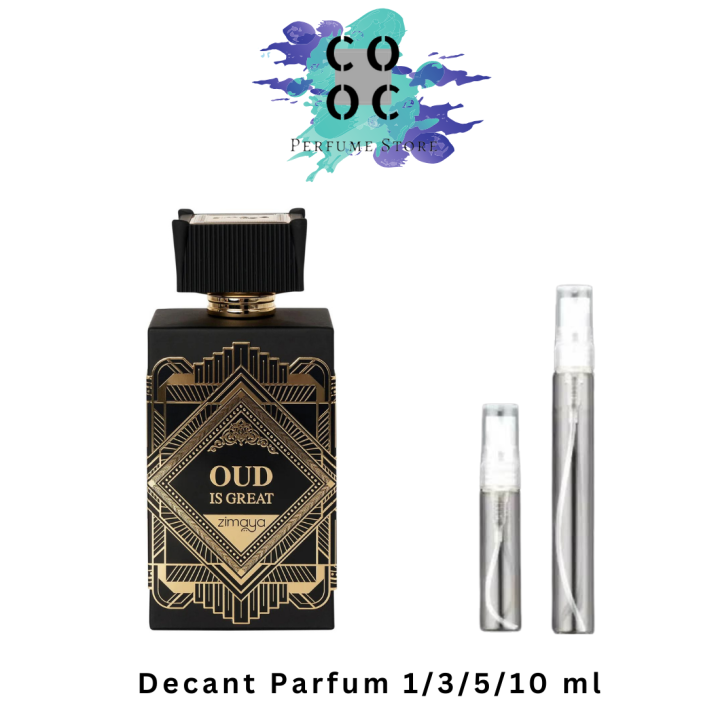 Decant Parfum Afnan Zimaya Oud is Great Extrait de Parfum for Unisex