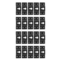 DIY Audio Sound Box Speaker Wall Mount Iron Hook Hanger Plate 20PCS