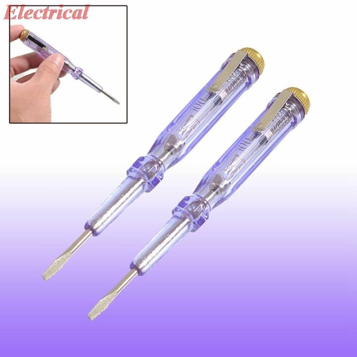 jw-ac100v-500v-3mm-voltage-tester-slotted-screwdriver-electroprobe