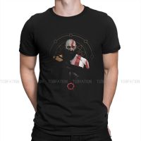 Cool Kratos Classic ManS Tshirt God Of War Game Crewneck Tops Fabric T Shirt Funny Top Quality Gift Idea